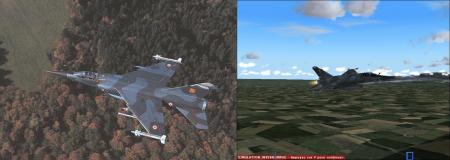 Petite comparaison entre le r�el et le virtuel